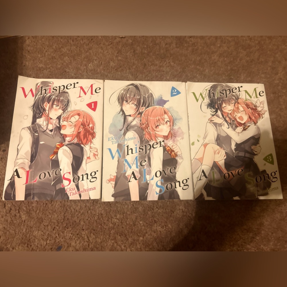 Whisper Me A Love Song- book series (part 1,2,3)